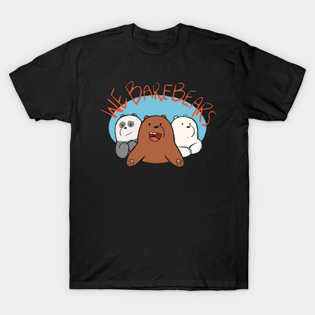 We Bare Bears T-Shirt by positive_negativeart